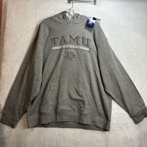 TAMU Aggies A&M 2XL Gray Champion Pullover